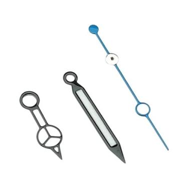 Imagem de Ponteiros De Relógio Luminosos Verdes Para Movimento Automático NH35 N