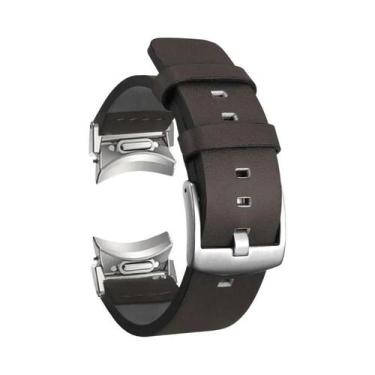 Imagem de Pulseira De Couro De 40 44mm Para Samsung Galaxy Watch 7 6 5 4 Com Fec