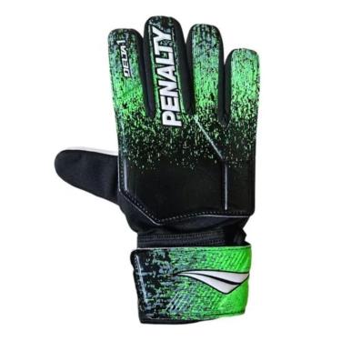 Imagem de Luva De Goleiro Infanto Delta I Juvenil Penalty Preto+Verde-Unissex