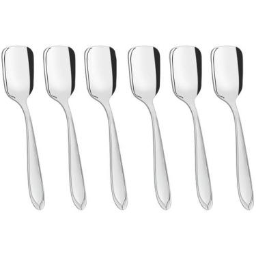 Imagem de Jogo de Colher Inox Tramontina Laguna 66906111 6 Peças, Inox, 6 peças