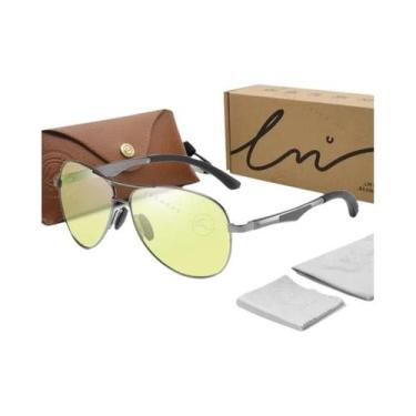 Imagem de Óculos De Sol Vintage Fotocromáticos Polarizados Unissex Camaleão Anti