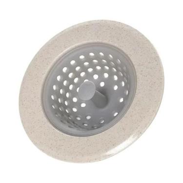Imagem de Filtro De Silicone E Fibra De Trigo Anti-entupimento, Tampa De Ralo Po