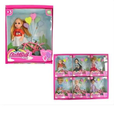 Imagem de Boneca LindaBell Petit Bike - Modelos Sortidos - Ark Toys