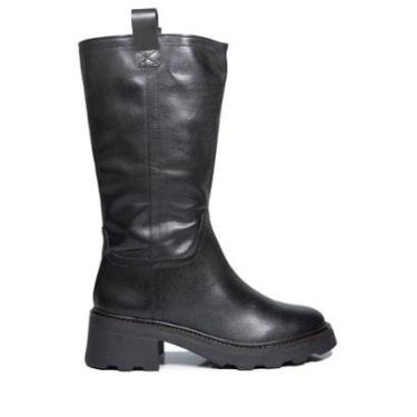 Imagem de Bota Carrano Cano Médio Couro Preto-Feminino
