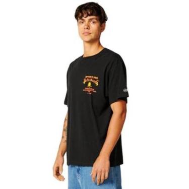 Imagem de Camiseta Rip Curl Bells Beach Pro Logo Black Importada-Masculino