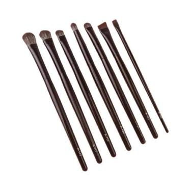 Imagem de Conjunto De Pincéis De Maquiagem Natural Profissional Para Olhos, Pó, 