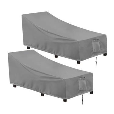 Imagem de Funda para Sillón Tumbona de Patio OutdoorLines Impermeable Gris