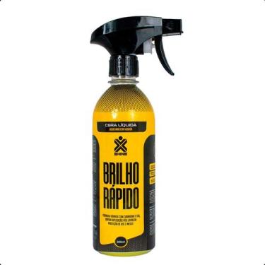 Imagem de Brilho Rápido Cera Automotiva Carnaúba 500ml Spray SiO2 Proteção 2 Mes