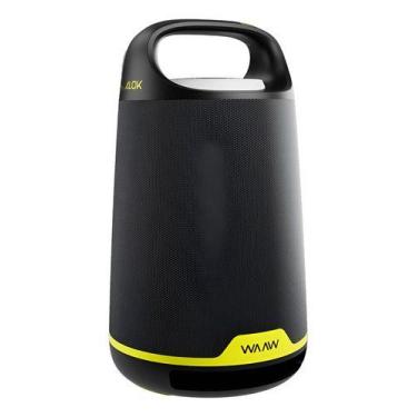 Imagem de Caixa De Som Bluetooth Sem Fio Waaw By Alok Boom 200 80w Rms Preto