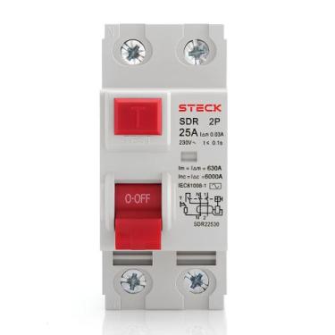Imagem de Interruptor Diferencial IDR 40a 230-400v 2P SDR24030 Steck