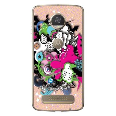 Imagem de Capa Adesivo Skin104 Verso Para Motorola Moto Z2 Play - KawaSkin