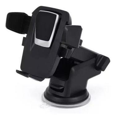 Imagem de Suporte Porta Celular Gps Universal Carro Trava Automática Rotação 360