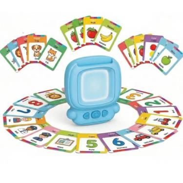 Imagem de Máquina De Aprendizado Infantil Interativa Com Cartões Didáticos Para 