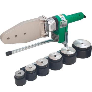 Imagem de Termofusora para tubos PPR 1.000W 20 a 63 mm com 6 bocais Robust - TRM