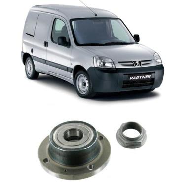 Imagem de Cubo de Roda Traseira PEUGEOT Partner 2010 até 2013, sem ABS - PFI Bea