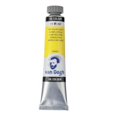 Imagem de Tinta Óleo 20 Ml Talens Van Gogh Serie 1 Azo Yellow Lemon 267, 20ML