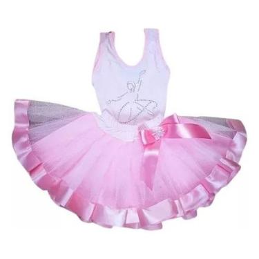Imagem de Conjunto fantasia carnaval halloween ADULTO bailarina - Sinestesia, G(