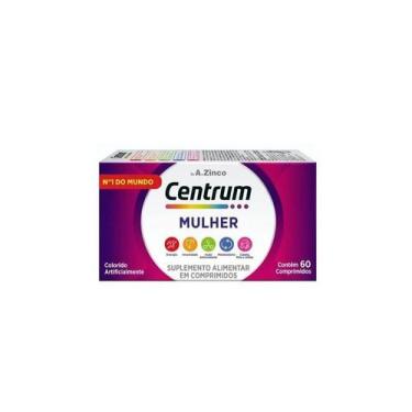 Imagem de Polivitamínico Centrum Essentials Mulher de A a Zinco 60 comprimidos