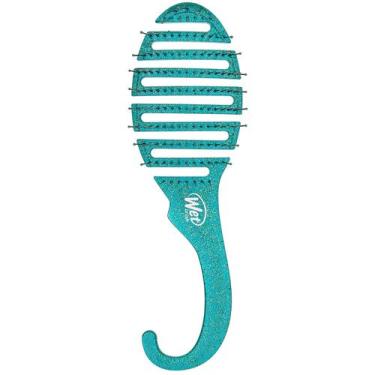 Imagem de Wet Brush Detangler Escova Desembaraçadora Cabelo P/ Banho - Verde Gli