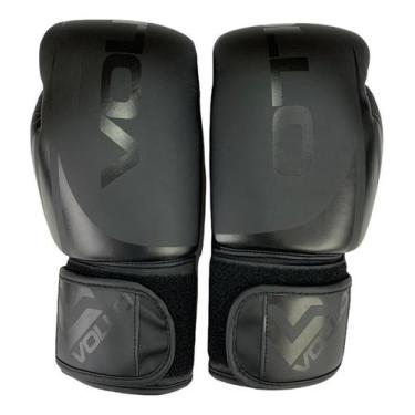 Imagem de Luva Boxe E Muay Thai Training Black Tamanho 12oz Vollo