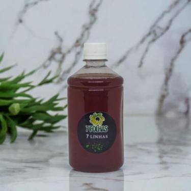Imagem de Banho 7 Linhas Líquido 500ml 7 Folhas  Desenvolvimento Mediúnico, Prot