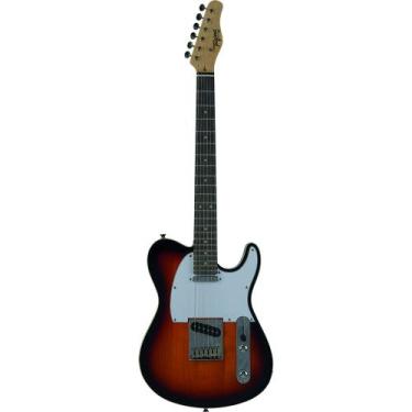 Imagem de Guitarra Tagima T-550 SB E/WH Classic Series Telecaster Sunburst c/ Es