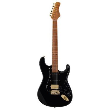 Imagem de Guitarra Tagima T640 Super BK LF/BK Black Gold Classic Series HSS, UNI
