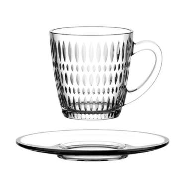 Imagem de Conjunto com 4 xícaras para café Palatino de cristal ecológico com pir