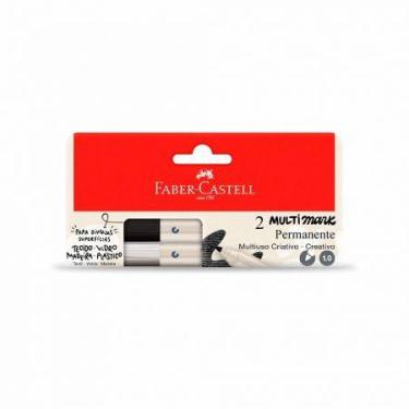 Imagem de Pincel marcador multisuperfícies Multimark 1.0mm Preto e Branco MM/ES1