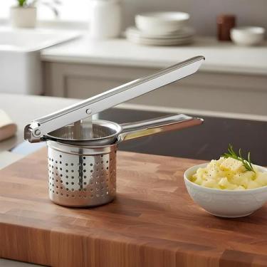 Imagem de Amassador de Batatas e Legumes Livon 1162 - Aço Inox