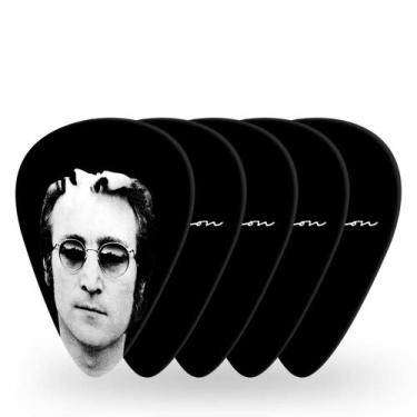 Imagem de Palheta Celulóide .70mm J Lenon 10 Un DAddario 1CWH4-03JL - D'Addario 