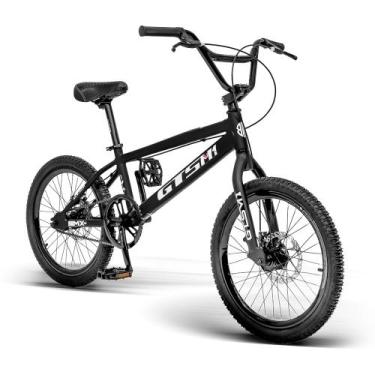 Imagem de Bicicleta GTS Aro 20 Freio a Disco Aluminio GTS M1 SKX BMX - GTSM1, Pr