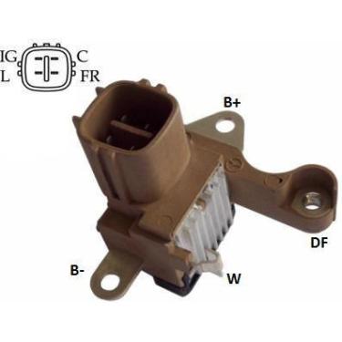 Imagem de Regulador De Voltagem Ikro Cod.ref. Denso 1266000040 1266000042 Hilux 
