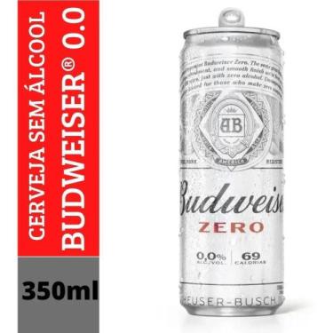 Imagem de Cerveja Budweiser Zero Álcool 350ml