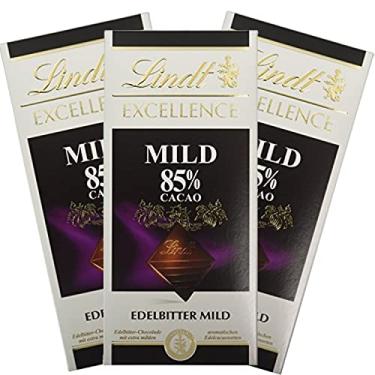 Imagem de Chocolate LINDT Excellence 85% Dark 100g (3x)