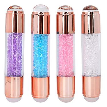 Imagem de 4 conjuntos de carimbos de unhas de extremidade dupla, carimbos de arte de manicure, canetas de carimbo de silicone com extremidade dupla com placa de vedação de unhas para salão de beleza em casa, ferramentas de manicure DIY designs de arte de unhas