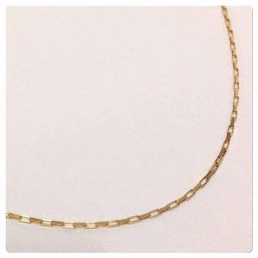 Imagem de Corrente Cordão Masculino Ouro 1.55g 70cm Ouro 18k 750