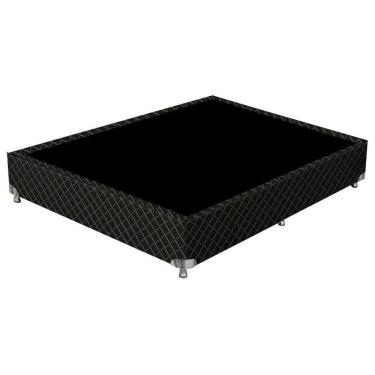 Imagem de Base Poliester 138X188X27Cm Com Pés Em Pvc Gazin Preto