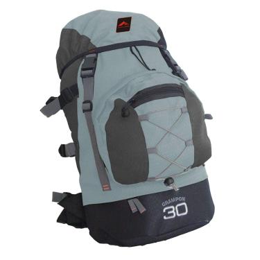 Imagem de 0030 - MOCHILA CRAMPON 30 - PRETO COM CINZA
