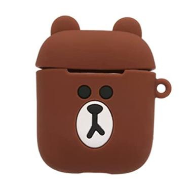 Imagem de Case Capa Capinha Ursinho Fone De Ouvido Sem Fio Silicone