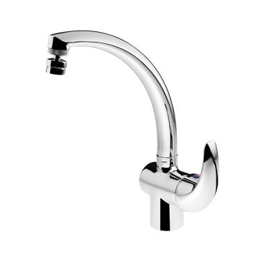 Imagem de Torneira Cromada Monocomando Allure para Cozinha de Mesa Bica Alta- 2257 C71