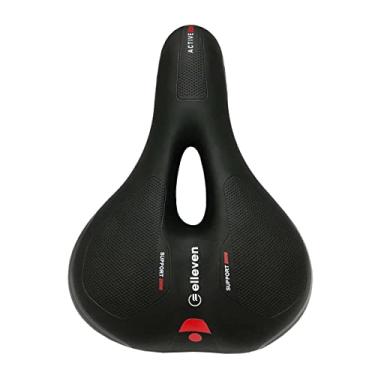 Imagem de Selim Largo Vazado Bicicleta Bike Comfort Gel Com 2 Molas