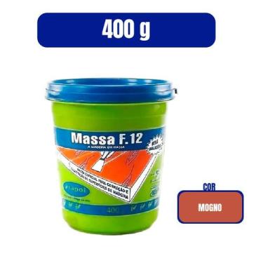 Imagem de Massa Para Calafetar Madeira F12 Cor Mogno 400G- Viapol (V0210691)