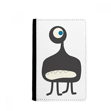 Imagem de Porta-passaporte Universo e Monstro Alienígena Notecase Burse Carteira Capa Cartão, Multicolor