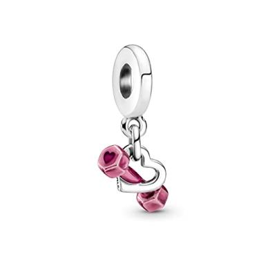 Imagem de LOVELY & BEAUTIFUL ACESSÓRIOS - Berloque I LOVE ACADEMIA 2 em Prata 925