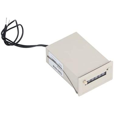 Imagem de Contador eletromagnético CSK6-NKW DC24V, contador de pulso Durbale de 6 dígitos 1,5W, 0-999999 faixa de contagem 20 vezes/s para contador de pulso de máquina