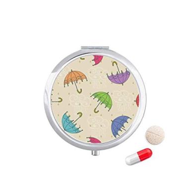 Imagem de Caixa de armazenamento de remédios para guardar remédios e chuva