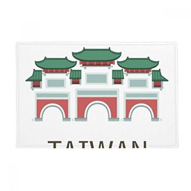 Imagem de DIYthinker Tapete de chão para viagem Taiwan Atrations Confucius Temple Tapete antiderrapante para porta de banheiro
