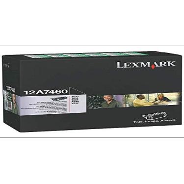Imagem de Cartucho de toner Lexmark 12A7460 T630 T632 T634 X630 X632 X634 (preto) em embalagem de varejo