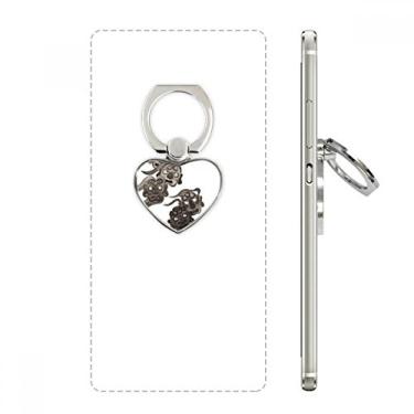 Imagem de Suporte de anel de telefone Monstro Cinco Goblins estilo chinês, suporte universal